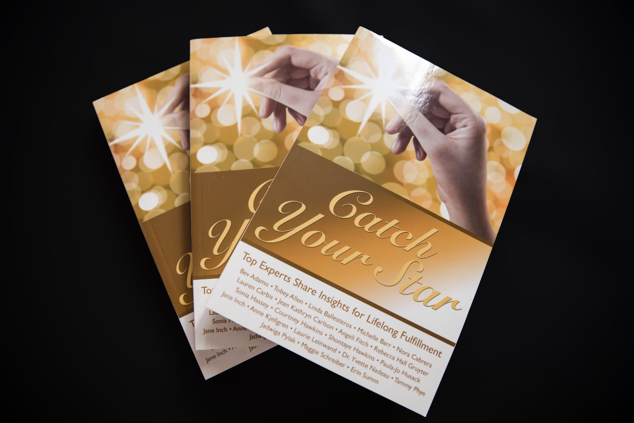 Three copies of the book Catch Your Star