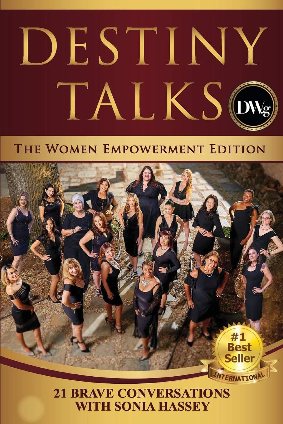 Destiny Talks The Women Empowerment Edition book cover by Sonia Hassey
